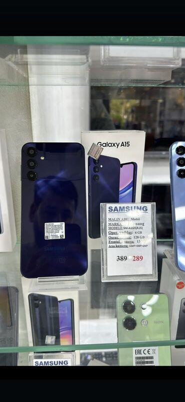 Samsung: Samsung A10e, 128 GB, rəng - Göy, Kredit