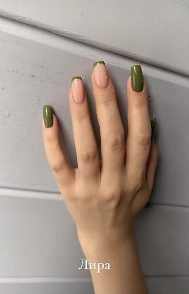 Маникюр: 💅 МАНИКЮР С ПОКРЫТИЕМ — 800 СОМ Наращивание Ногтей 1100сом 👩‍💅 Опыт — 4