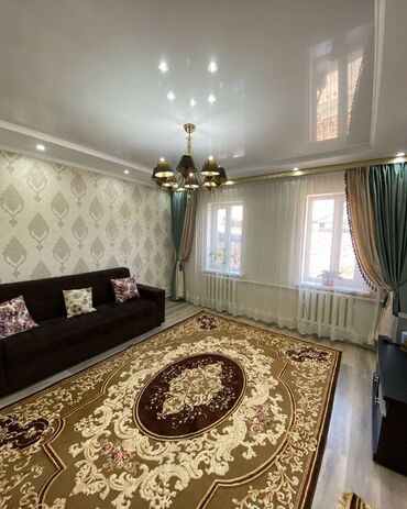 комната кызыл аскер: 112 м², 4 комнаты, Свежий ремонт Без мебели