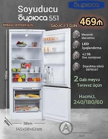xaladenik satiram: Biryusa 551 soyuducu – birbaşa anbardan, online satış Xüsusiyyətlər — 1