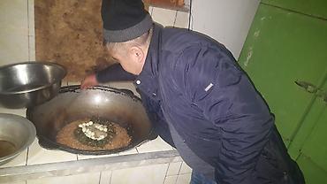обж: Плов по-узбекски на открытом огне в казане - Длиннозерный рис — 5