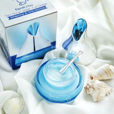 my sunscreen cream spf 60: Увлажняющий крем для лица FarmStay Sea Horse Water Full Cream с