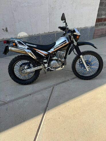 электро мотороллер с кузовом бишкек: Эндуро Kawasaki, 250 куб. см, Бензин, Взрослый, Б/у