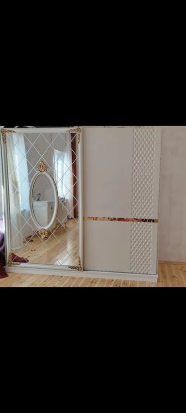 прихожая мебель: İşlənmiş, Kupe, 2 qapılı Düz dolab, Qarderob, paltar dolabı, Azərbaycan
