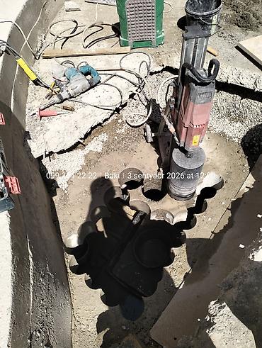Бетонные работы: BETON DESME BETON KESME:050-220-08-78 Beton, dəmir-beton və daş — 10