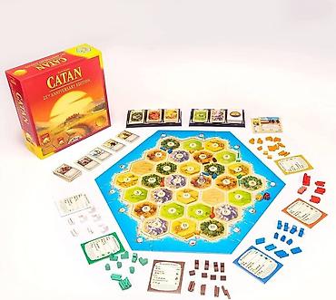 İdman oyunları: CATAN + DLC – 25th Anniversary Edition stolüstü oyun dəsti Məhsul — 2