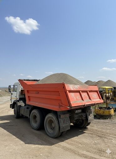 Смесь отсев и песок: Щебень, Для бетона, Насыпью, Камаз