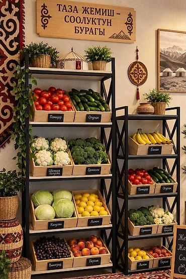 Кеңсе стеллаждары: Кеңсе стеллаж, Жаңы, ЛДСП, Өзү алып кетүү, Акылуу жеткирүү — 7