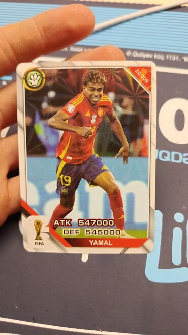 Audi: Lamine Yamal futbol kartı