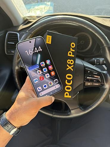 Мобильные телефоны и аксессуары: Poco X8 Pro, Б/у, 512 ГБ, цвет - Белый, 2 SIM — 2