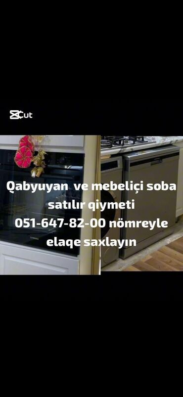 hoffman mobil kondisioner: Mebel içi soba 2 3 dəfə istifadə edilib və qab yuyan maşın ikisi