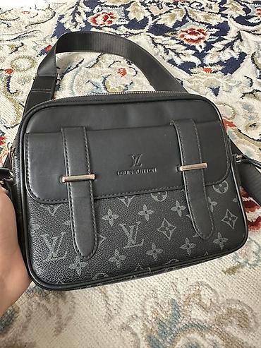 lv: Сумка через плечо Louis Vuitton, цвет графит/черный, монограмма — 1