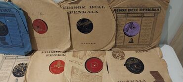 Vinil ploče: Kolekcija starih gramofonskih ploča od šelaka (78 o/min) sa — 2