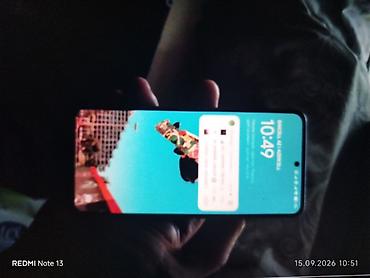 retro mobil: Redmi Note 13, 128 GB, rəng - Mavi, Barmaq izi — 1