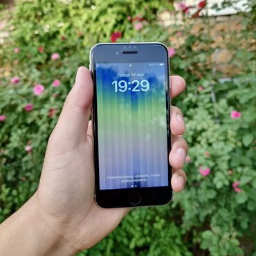 кабель iphone: IPhone SE 2022, Колдонулган, 64 ГБ, Кабель, Каптама, 100 %