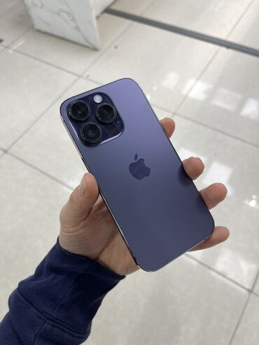 айфон х токмок: IPhone 14 Pro, 256 ГБ, Deep Purple, 87 %