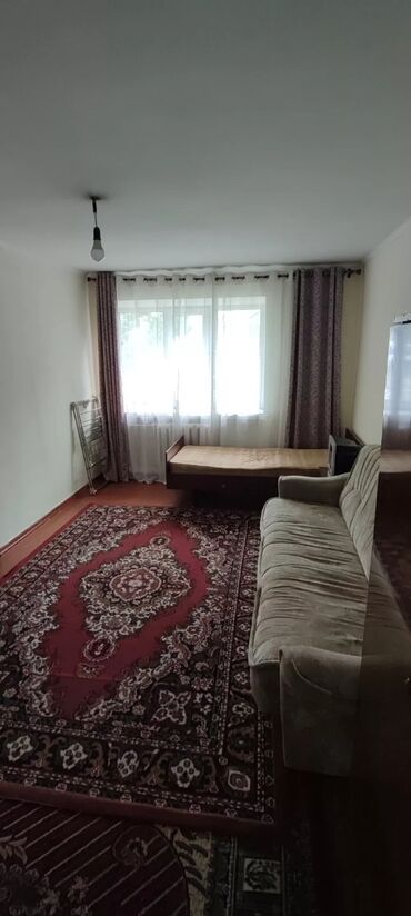 квартира бишкек шлагбаум: 1 комната, Агентство недвижимости, Без подселения, С мебелью полностью