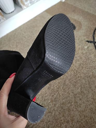 Сапоги: Сапоги, 38, Stuart Weitzman, Новый, цвет - Черный, Самовывоз — 4