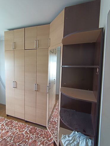 печи для дома с водяным отоплением бишкек: Шифоньер, Колдонулган, Бурчтагы, түсү - Саргыч боз, Күзгүсү менен, Жыгач