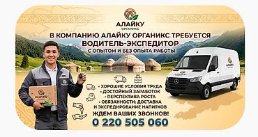Склад: Требуется Водитель-экспедитор, Транспорт компании, Без опыта, Официальное трудоустройство — 1