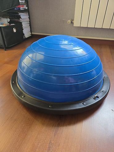 whey protein isolate: BOSU balans trenajoru – balans platforması- mavi yarımkürə fitnes — 2