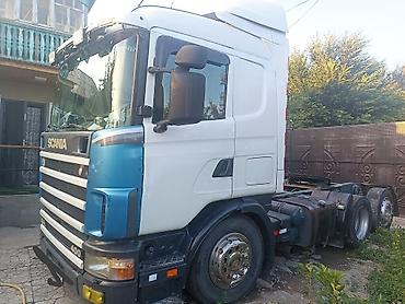 howo tx: Тягач, Scania, 1998 г., Тентованный — 2