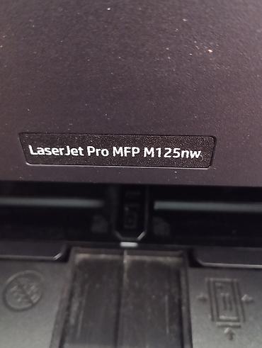 ucuz 3d yazıcı: Printer HP LaserJet Pro M125nw (Wi-Fi, Ağ-qara 3-ü 1-də) Ev — 7