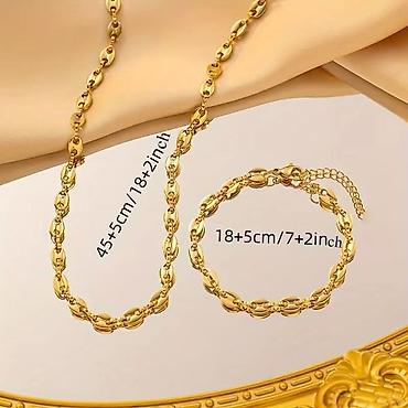 Setovi nakita: Ogrlica + narukvica
Cena:1400din — 10