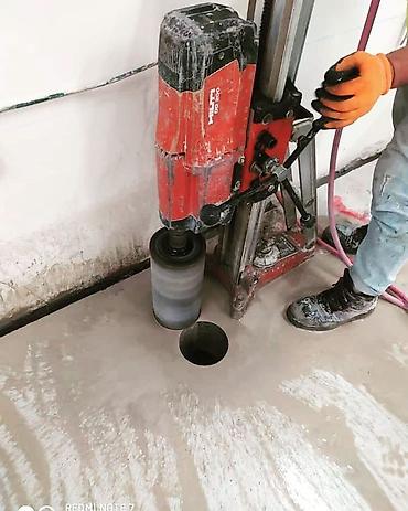 Beton işləri: Beton kesilmesi deşilmesi dsğdılması sökilmesi spkinti işleri kesinti — 9