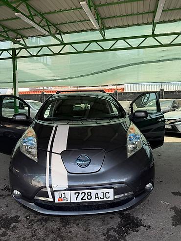 на крышу авто: Nissan Leaf: 2013 г., Электромобиль, Хэтчбэк — 1
