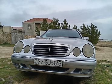 w210 panel: Mercedes-Benz E-Class (W210) sedan - Kuzov: gümüş rəng, 4 qapı — 8