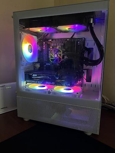 Masaüstü kompüterlər və iş stansiyaları: 🕹️Asus Rtx 5060 2x oc 💾Ana plata gigabayt B760 🎮İntel core i5 — 2