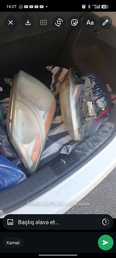 Komplekt, Toyota, ABŞ, İşlənmiş