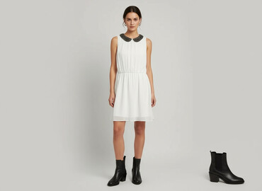 zara sukienka z drapowaniem: Zara, Women`s dress, size S