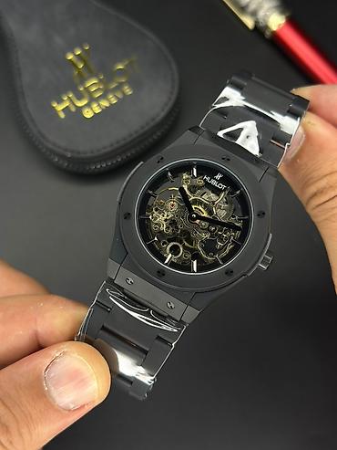 Qol saatları: Yeni, Qol saatı, Hublot, rəng - Qara — 6