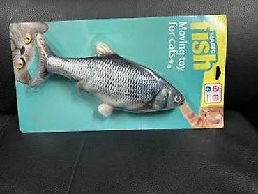 Oprema za kućne ljubimce: MAGIC FISH – pokretna interaktivna igračka za mačke - Imitira pokrete — 16