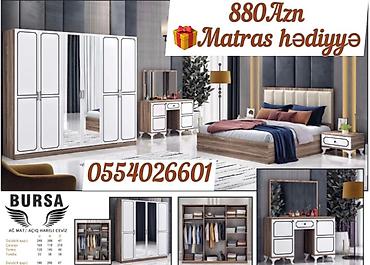 Yataq otağı dəstləri: İkinəfərlik çarpayı, Yeni -da lalafo.az — 18 Yataq otağı dəstləri: İkinəfərlik çarpayı, Yeni — 18