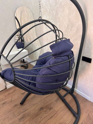 Qamaklar: Asma yellencək kreslo Yenidir, istifadə olunmayıb.Ölçüləri evimə uyğun — 6