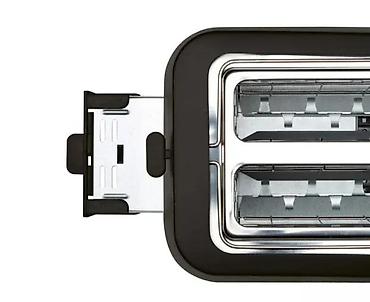 Tosteri: SilverCrest toster za hleb – crni, 870 W - Dve široke slot-otvore za — 2