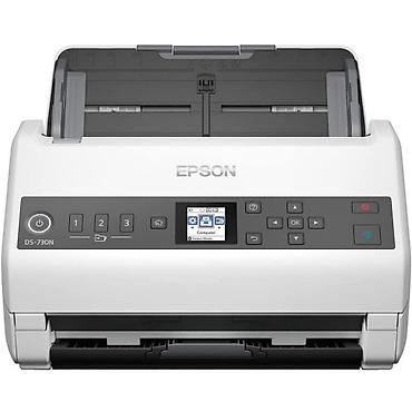 epson 1800: №: 14868 Məhsulun adı: Skaner Epson WORKFORCE DS-730N B11B259401 Ağ — 1