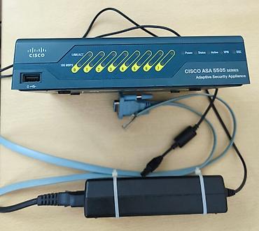 Модемы и сетевое оборудование: Cisco ASA 5505 (2шт) В комплекте блок питания и консольный кабель у — 1
