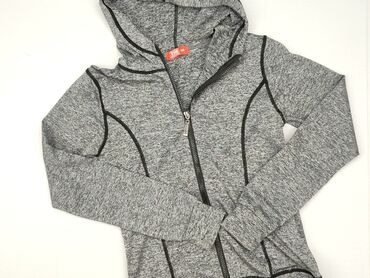 krótki sweterek ażurowy: Sweatshirt, 11 years, 140-146 cm, condition - Very good