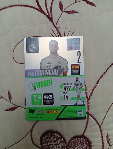 ronaldo forması 2008: Panini “Top Class” – Winner seriyasından futbol kolleksiya kartı - — 2