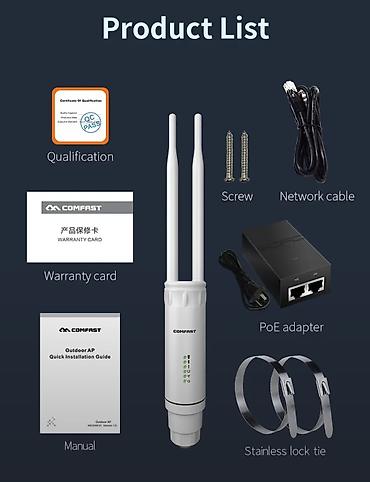 modem satisi: MODEM üçün WIFI uzadıcı( 300 metrə qədər) REPİTOR "COMFAST AC1200 — 6