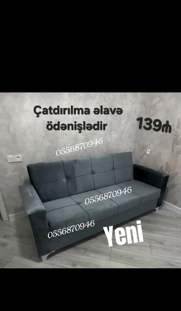 Divanlar: Divan, Yeni, Açılan, Bazalı, Vеlur parça, Ödənişli çatdırılma — 6