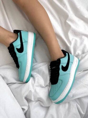 кроссовки на мальчика: Кроссовки Nike Air Force 1 Low X Tiffany🔥🔝 В наличии ✅Размеры: 37-40