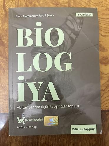 array informatika pdf 2026: “Biologiya – Abituriyentlər üçün tapşırıqlar toplusu” (1-ci hissə) - — 1