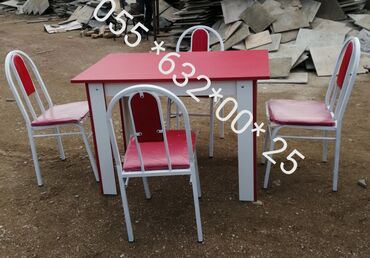 Masa və oturacaq dəstləri: 120 manatdan başlayir. Stol stul desti anbardan satiş var. Modellərə — 30