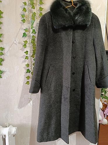 Пальто, Классика, Зима, Альпака, Длинная модель, XL at lalafo.kg Пальто, Классика, Зима, Альпака, Длинная модель, XL