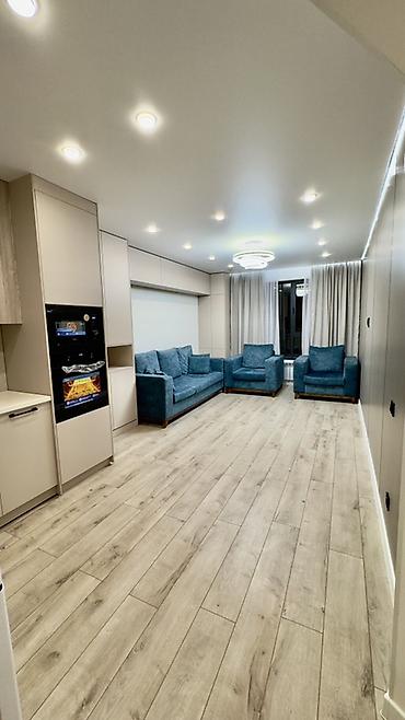 2 комнаты, 52 м², Элитка, 1 этаж, Дизайнерский ремонт